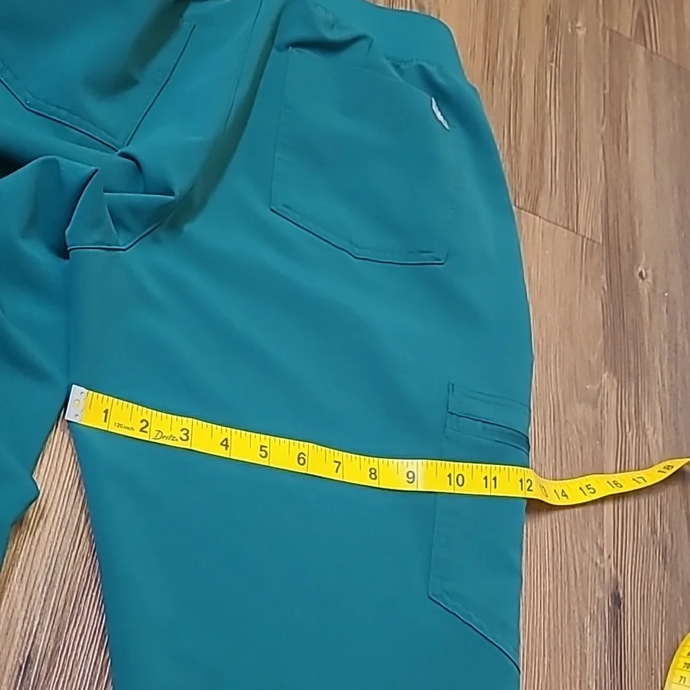 Figs Teal Women's Pants used good condition zise‎ L. - Picture 13 of 16